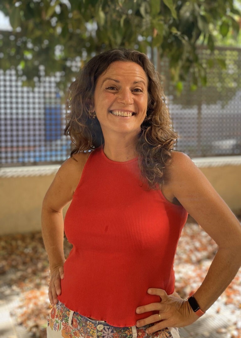 Raquel González Lozano (tutora 4ºA y teacher) copia