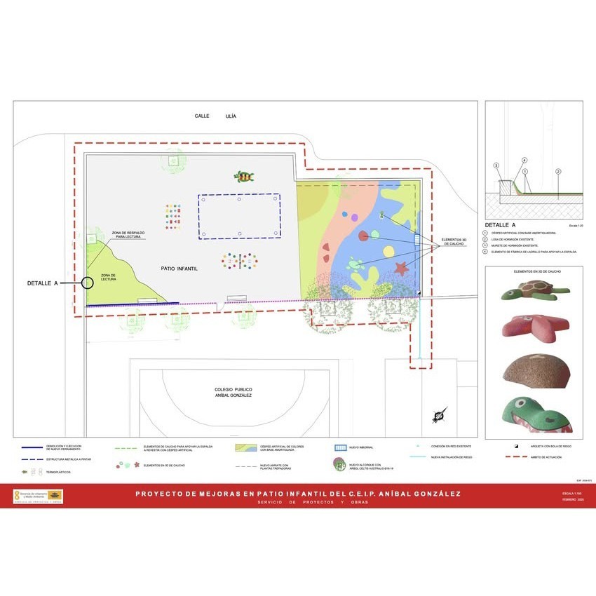Proyecto nuevo patio de Infantil