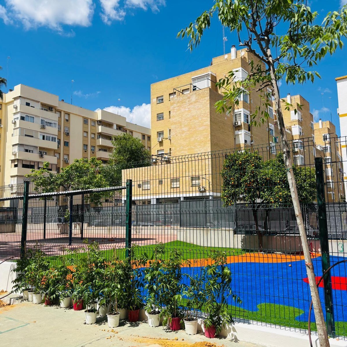 Desarrollando el nuevo parque de infantil