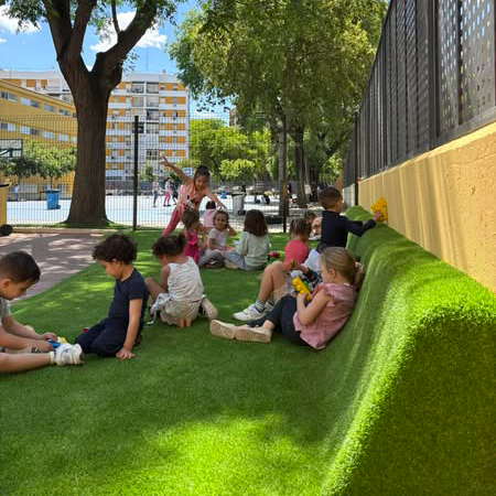 Inauguramos el patio de infantil